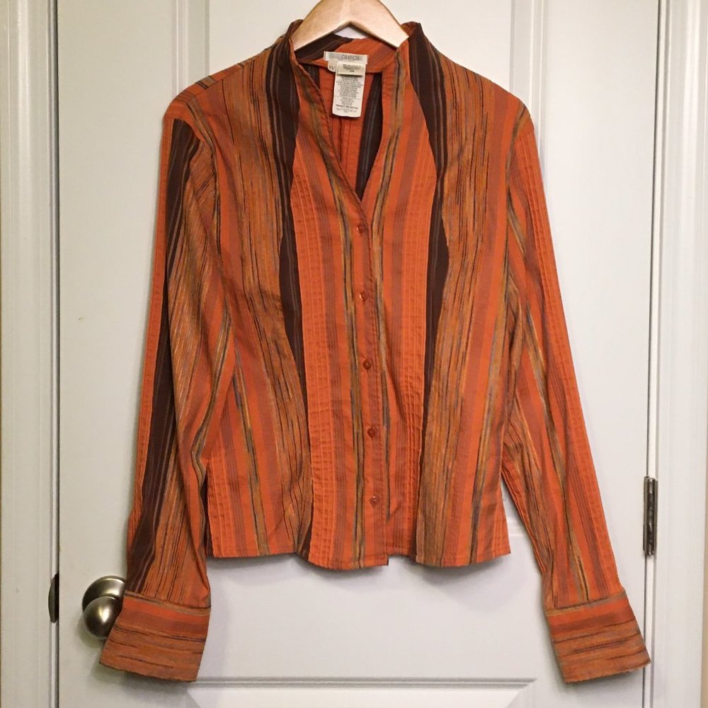 Nara Camicie Button Up Shirt Sz 4